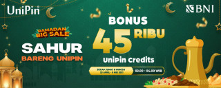 Sahur bareng UniPin dan BNI Debit